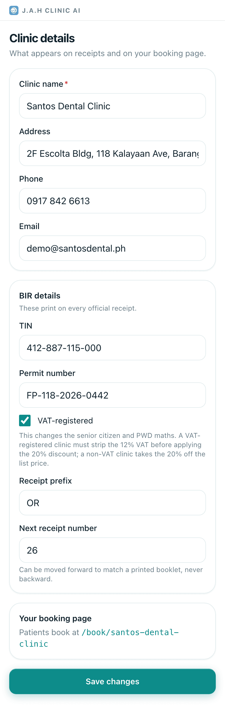 settings-clinic
